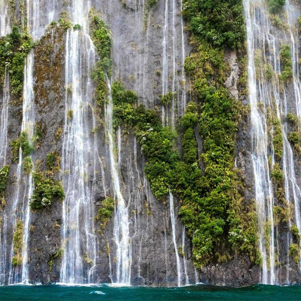 Milford Sound Stunning Waterfalls